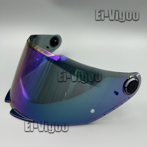 (Rainbow) Helmet visor for MT THUNDER 4 SV helmet MT-V-28B Replacement helmet face