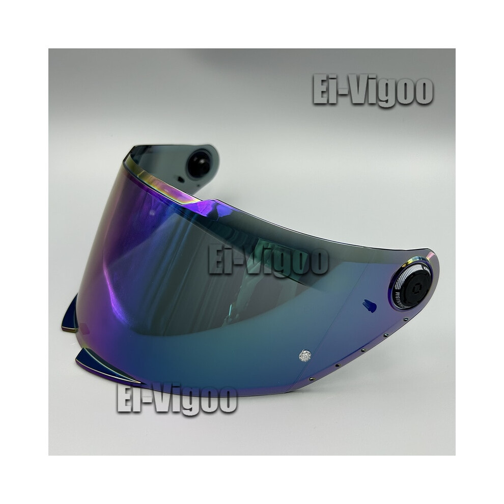 (Rainbow) Helmet Visor For Mt Thunder 4 Sv Helmet Mt-V-28B Replacement Helmet Face 8041111037242