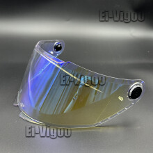 (Revo Blue) Helmet visor for MT THUNDER 4 SV helmet MT-V-28B Replacement helmet face