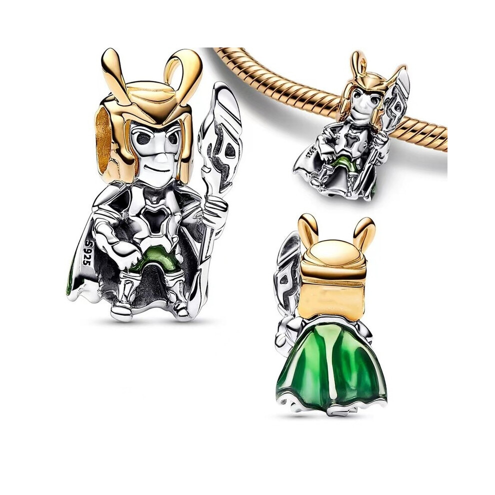 Photos - Pendant / Choker Necklace MAXPOWER  925 Sterling Silver Charm Marvel Doctor Strange Fits Original Pandora Bracelet Beaded Bracelet New   2023(M27)