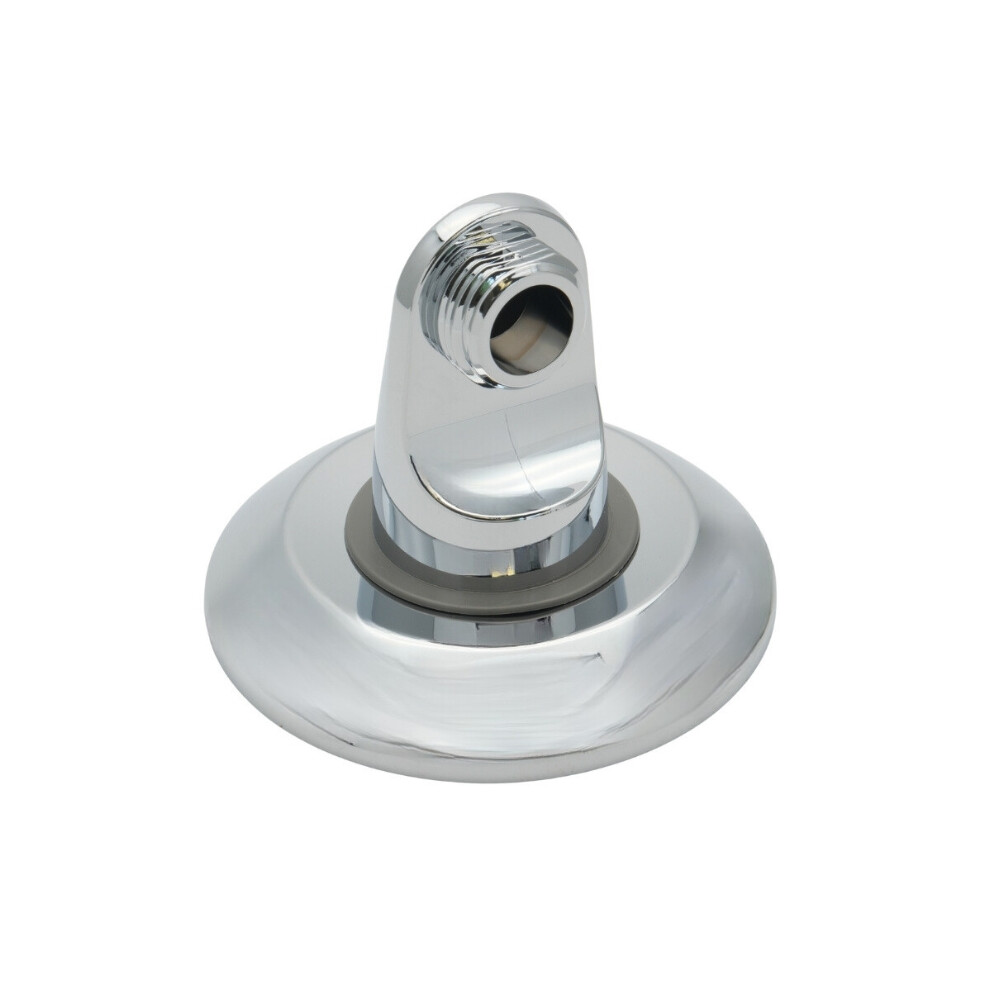 Aqualisa Wall Outlet Elbow Chrome Hose Connector - 215016