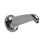 Aqualisa Hydramax/Varispray Fixed Shower Wall Arm Assembly - Chrome 235013 1