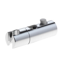 Aqualisa Rush/Dual 22mm Rail Shower Head Clamp Bracket Holder - Chrome (664910)