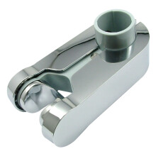 Aqualisa 25.4mm Showerhead Handset Pinch Grip Holder Clamp Bracket Chrome 901523