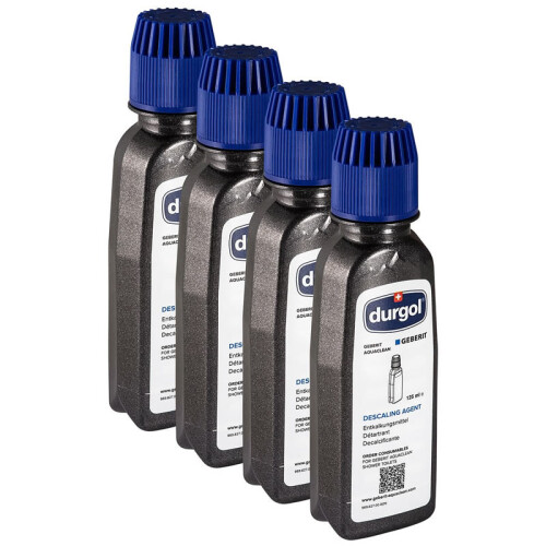 Geberit AQUACLEAN Toilet Descaling Agent (4 x 125ml) 147.047.00.1 MERA/SELA/TUMA