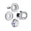 Mira-Showers Mira Excel Shower Knob Pack 451.63 for Built-in Models Chrome 2003-current 1