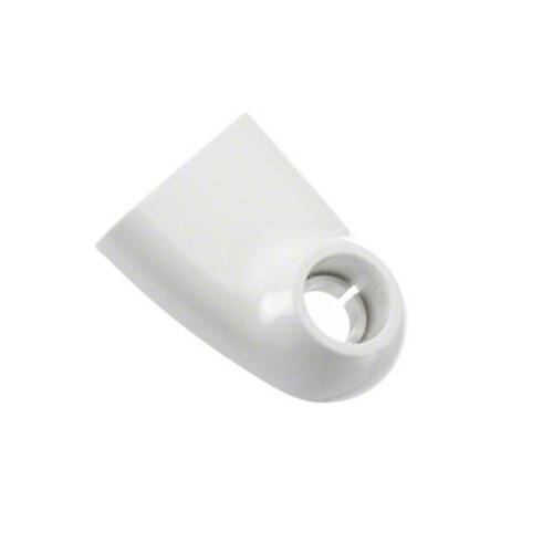 Mira-Showers Mira Response Shower Slide Rail End Assembly Support Single Bracket White 411.30