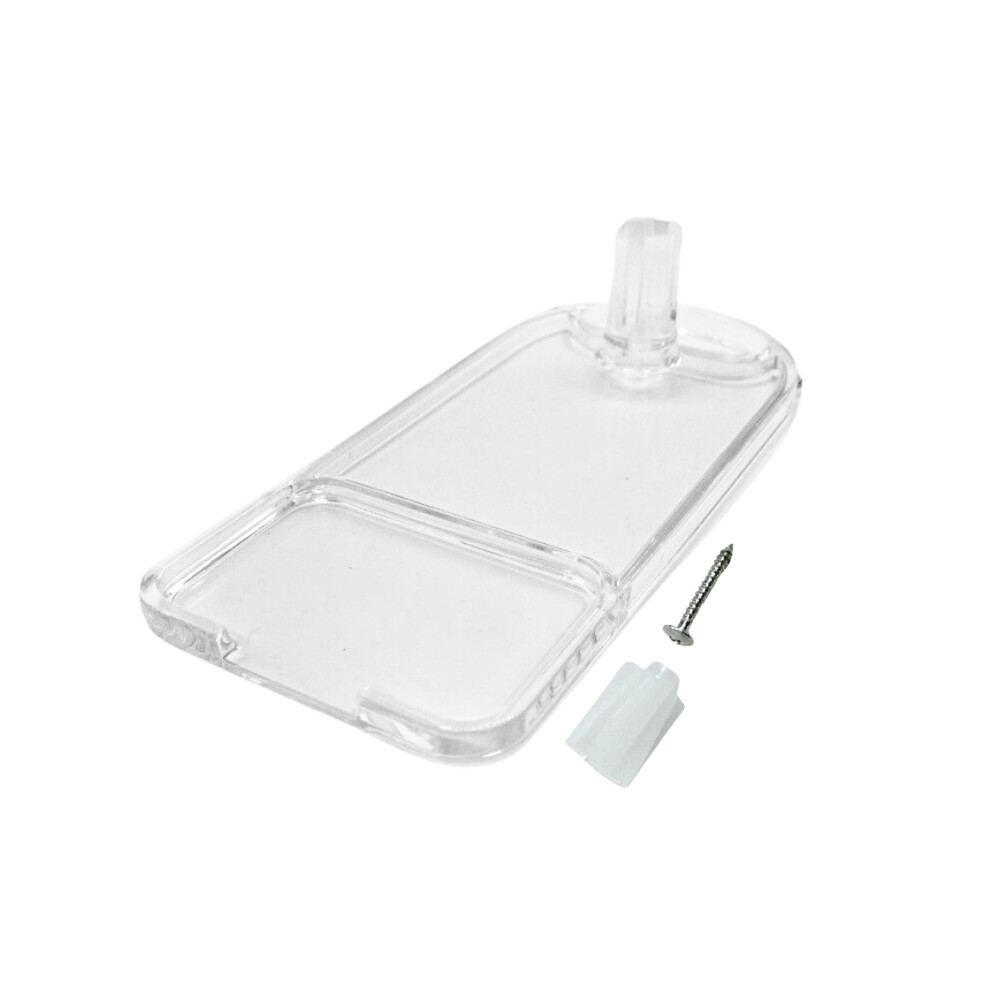 Mira-Showers Mira L14d Shower Rail/Tube End 19Mm Soap Dish - Clear - 1703.197