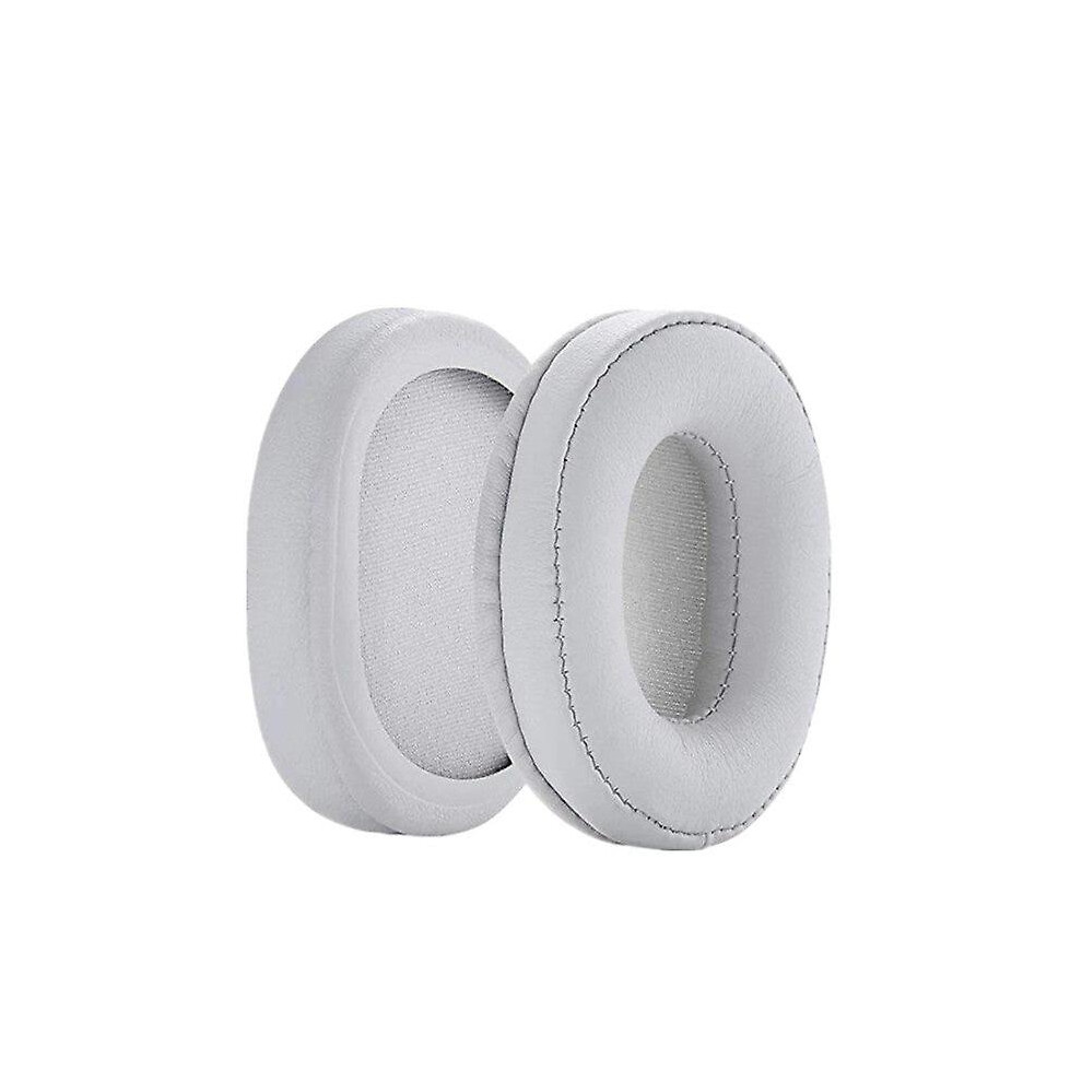 (White) Replacement Protein Leather Earpads For Audio-Technica Ath-Sr5 Sr5bt On-Ear Headphones White 9353840150420