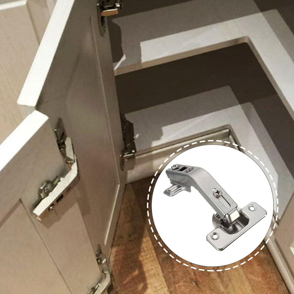 Corner Folded Folding Kitchen Cabinet Cupboard Door Degree Hinge 135