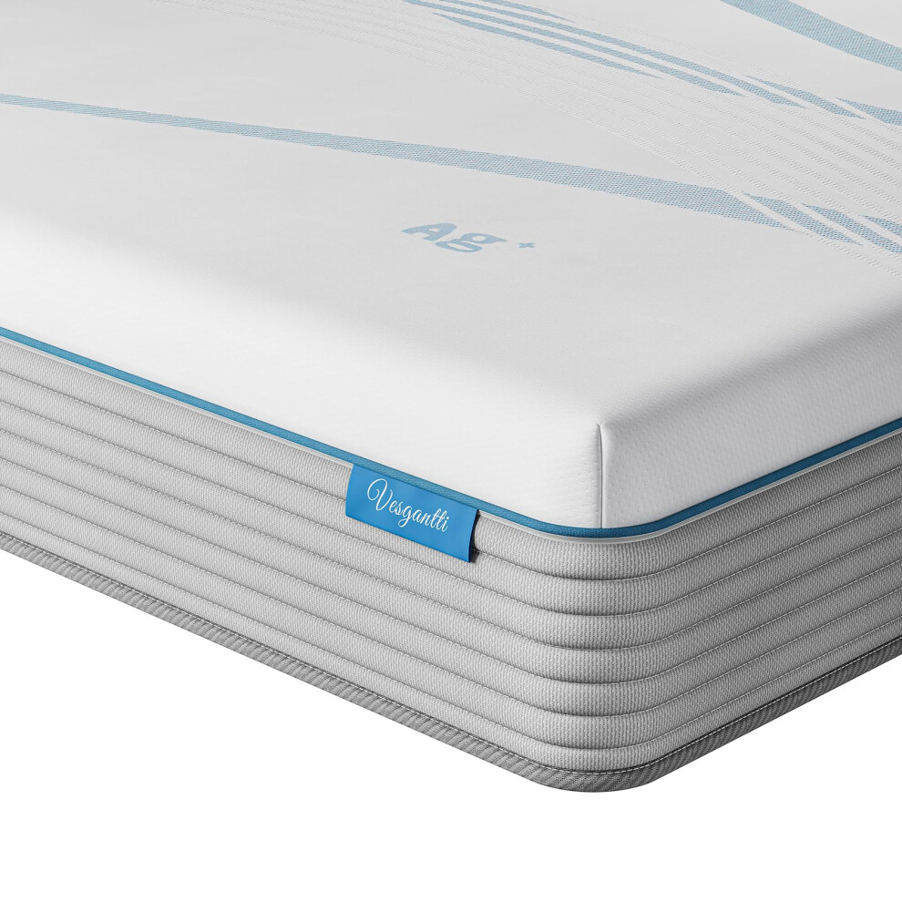 (single) 27cm Hybrid Mattress with Removable Zip Cover