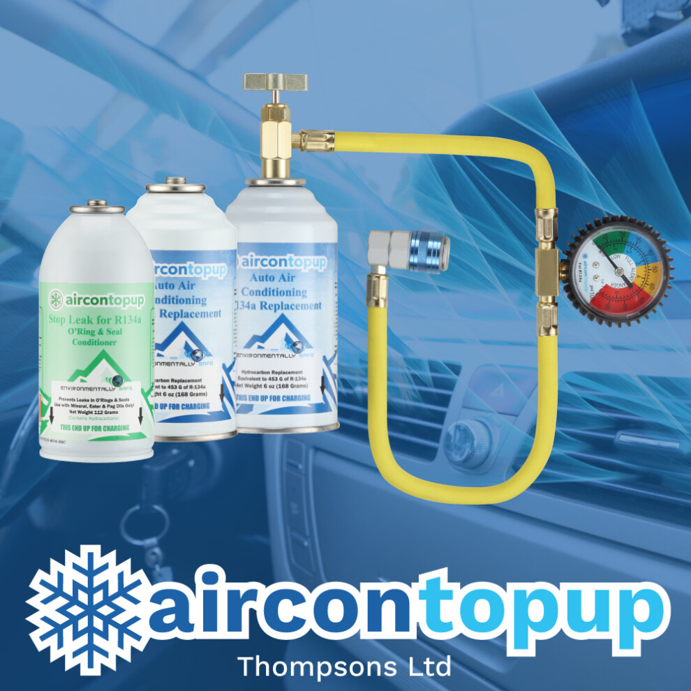 Aircon Large R134top Up Leak Stopper Combo 685757152716
