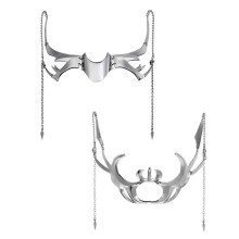 Punk Metal Face Chain Girls Street Hip-hop Cool Jewelry Accessory Gifts
