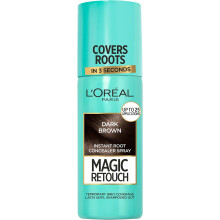 L'Oréal Magic Retouch Instant Root Concealer Spray Ideal Touching Up Grey Root Regrowth 75 ml Colour Dark Brown