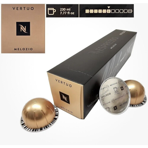 Nespresso (MELOZIO - Smooth & Balanced) Nespresso VERTUO Coffee Machine Capsules Pods 2