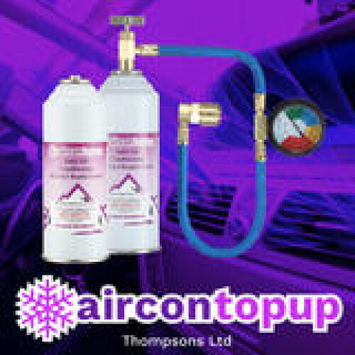 Car AC Aircon R1234YF Compatible Large Top Up Refill Regas DIY Gas Kit on OnBuy