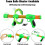 Foam Popper Guns For 2 Player,electric Shooting Target 4