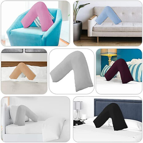 Stores Orthopaedic V-shaped Pillow Extra Cushioning Support For Head, Neck 2