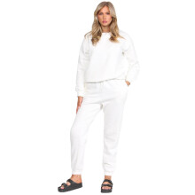 (White, UK 8) Women 2piece Set LongSleeve Sweatshirt Casual Pant