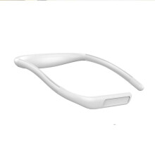 (white) Bed Rechargeable Reading Light, 3 Colors Flexible Led Reading Light Neck Light For Books Knitting Sewing Camping Repair