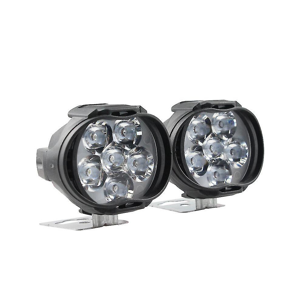 2Pcs External Led Motorcycle Spotlight Automobile Auxiliary Headlamp Fog Lamp Universal 9353840171296