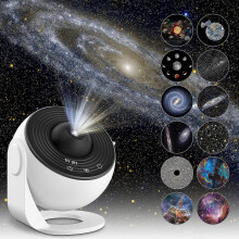 Planetarium Star Projector, Galaxy Projector, Realistic Starry Sky Night Light With 12 Movie Discs, Solar System Constellation Moon For Kids Bedroom L