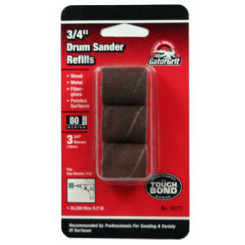 3-Pack 3/4x1-Inch Medium Resin Cloth Sleeve -6077