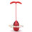 (Red) Pogo Jumping Ball Balance Board With Handle Explosion Proof Exercise Bouncing Ball 1