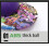 (Purple) Pogo Jumping Ball Balance Board With Handle Explosion Proof Exercise Bouncing Ball 2