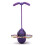 (Purple) Pogo Jumping Ball Balance Board With Handle Explosion Proof Exercise Bouncing Ball 1