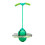 (Green) Pogo Jumping Ball Balance Board With Handle Explosion Proof Exercise Bouncing Ball 1