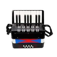 Children's Accordion 17 Keys 8 Bass Mini Small Accordion Educational Instrument