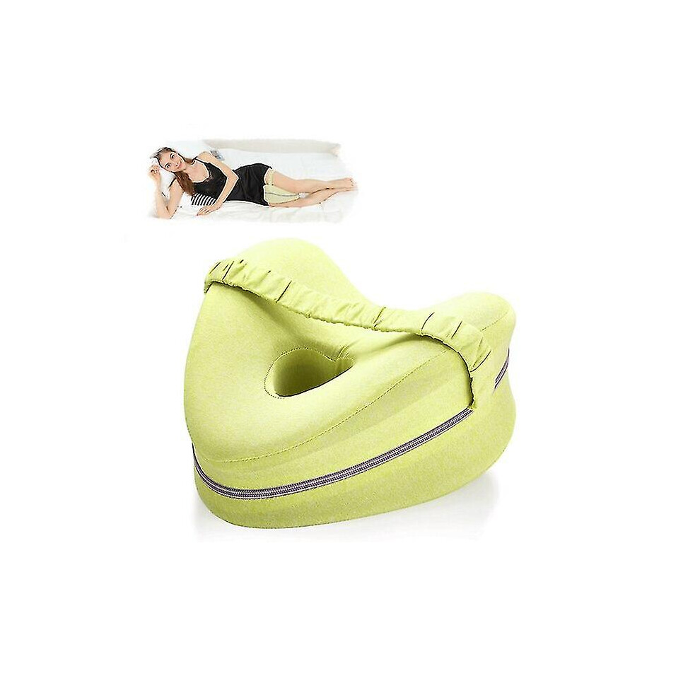(Heart Shaped Orthopedic Sleeping Pillow For Legs Wedge Cushion With Knee Support Sciatica Pads Body Cushion) Heart Shaped Orthopedic Sleeping Pillow