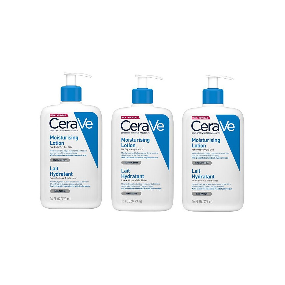 CeraVe Moisturising Lotion 473ml x 3