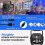 Party Lights , Disco Light With Remote Control Stage, Led Projector Strobe Lamp 4