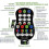 Party Lights , Disco Light With Remote Control Stage, Led Projector Strobe Lamp 2