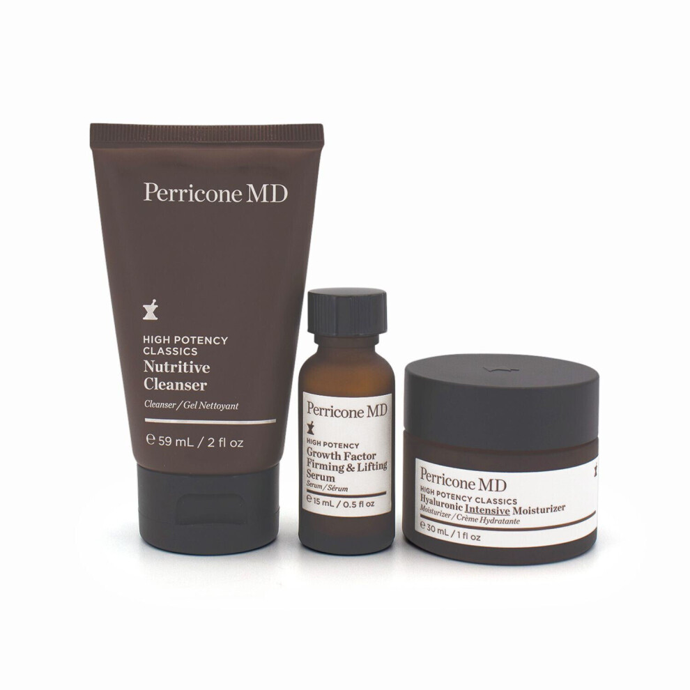 New Perricone MD High Potency Intensive Trio Set Free & Fast Uk Delivery