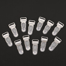 (Silver, 12MM) 10 Pcs 10/12/15mm Women Garter Belt Clip Hooks Corset Leg Suspender Ends Buckles