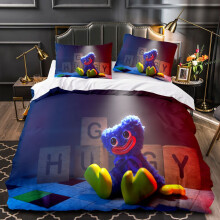 (Style 04, Double(200X200CM/3PCS)) Poppy Kids Bedding Single Double Duvet Cover UK