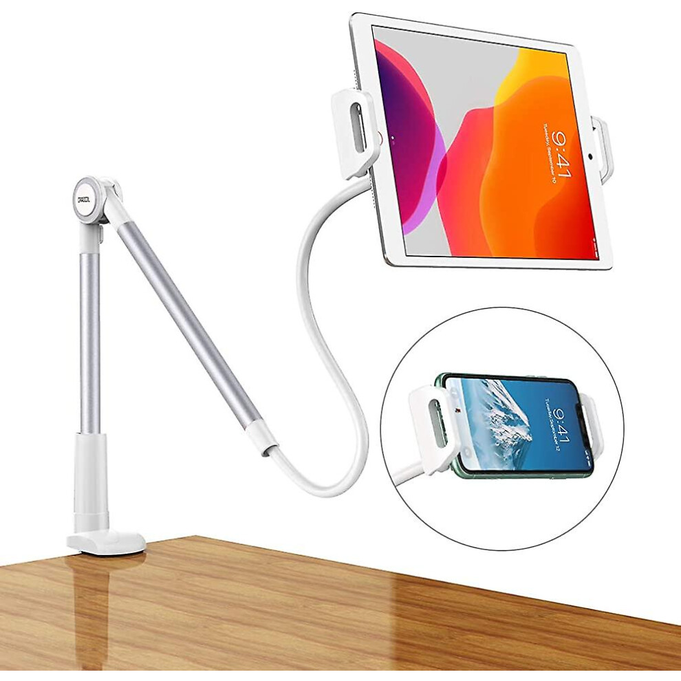 Tablet Stand With Gooseneck, Adjustable Bed Tablet Stand Holder For Ipad Pro Air 4522139703141