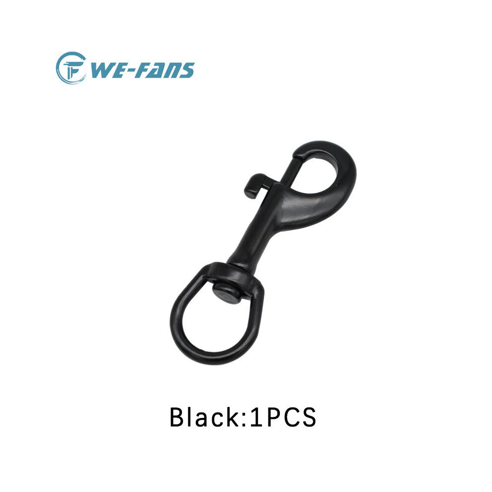 (100MM, Black 1PCS) 316 Stainless Steel Bolt Snap Hook Clip Scuba Diving 90/100MM Double Ended Hook BCD Accessories Chioce Snap Bolt kit Quick Draw