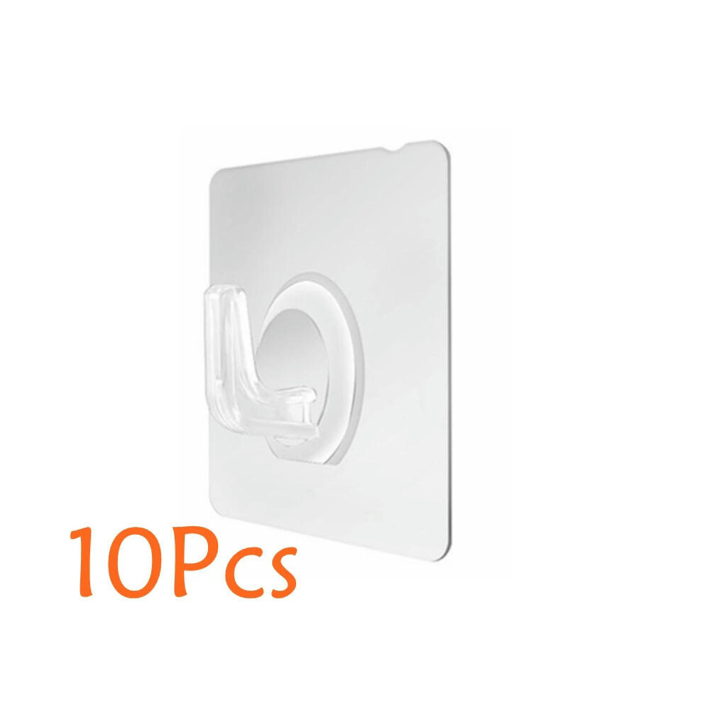 (10 Pcs2) 5/10/20 Pcs Wall Storage Hook Punch-free Power Plug Socket Holder Kitchen Stealth Hook Wall Adhesive Hanger Bathroom