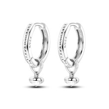 (KTE060) Earring 925 Sterling Silver Heart Hoop Earrings Stud Earrings Silver Women Star Butterfly Earrings for Women Jewelry