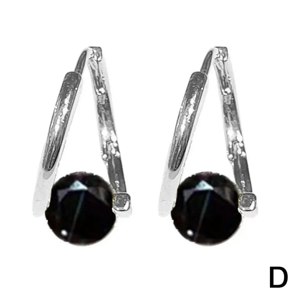 (C2742-2-2) Lymphvity MagneTherapy Germanium Earrings Lymphatic Drainage Earrings Magnetology Lymphactive Mag Studs Zircon Stud Earrings