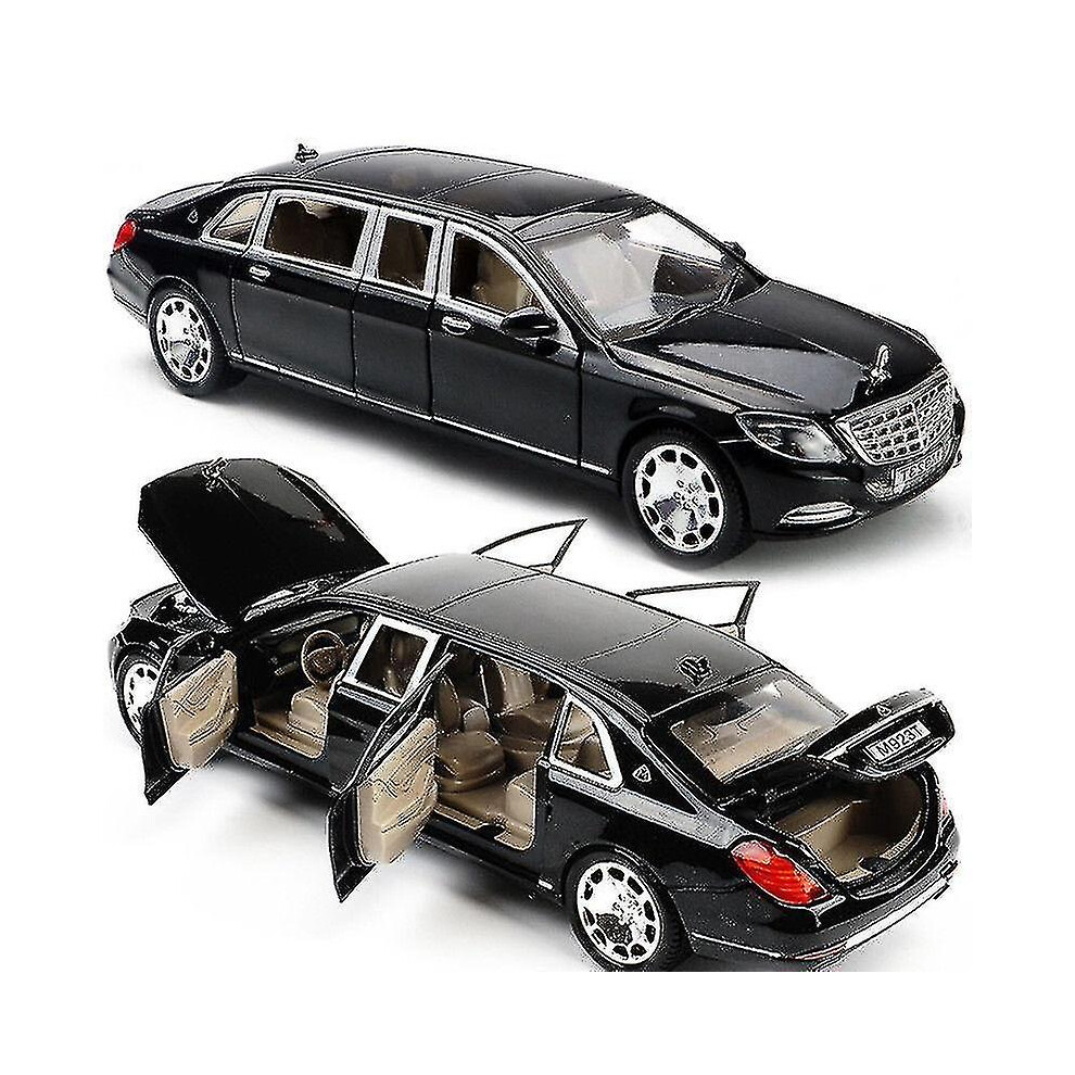 (blue) 1:24 Toy Car S650 Limousine Diecast Metal Model Car New Black Toy Car-image-OPC-PDQPFVD-NEW