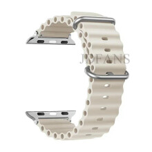 (03 starlight, 42mm 44mm 45mm 49mm) Ocean strap For Apple watch Ultra 49mm band 44mm 45mm 40mm 41mm 42mm silicone Original 1:1 bracelet iWatch series 8 7 6 5 4 9 se