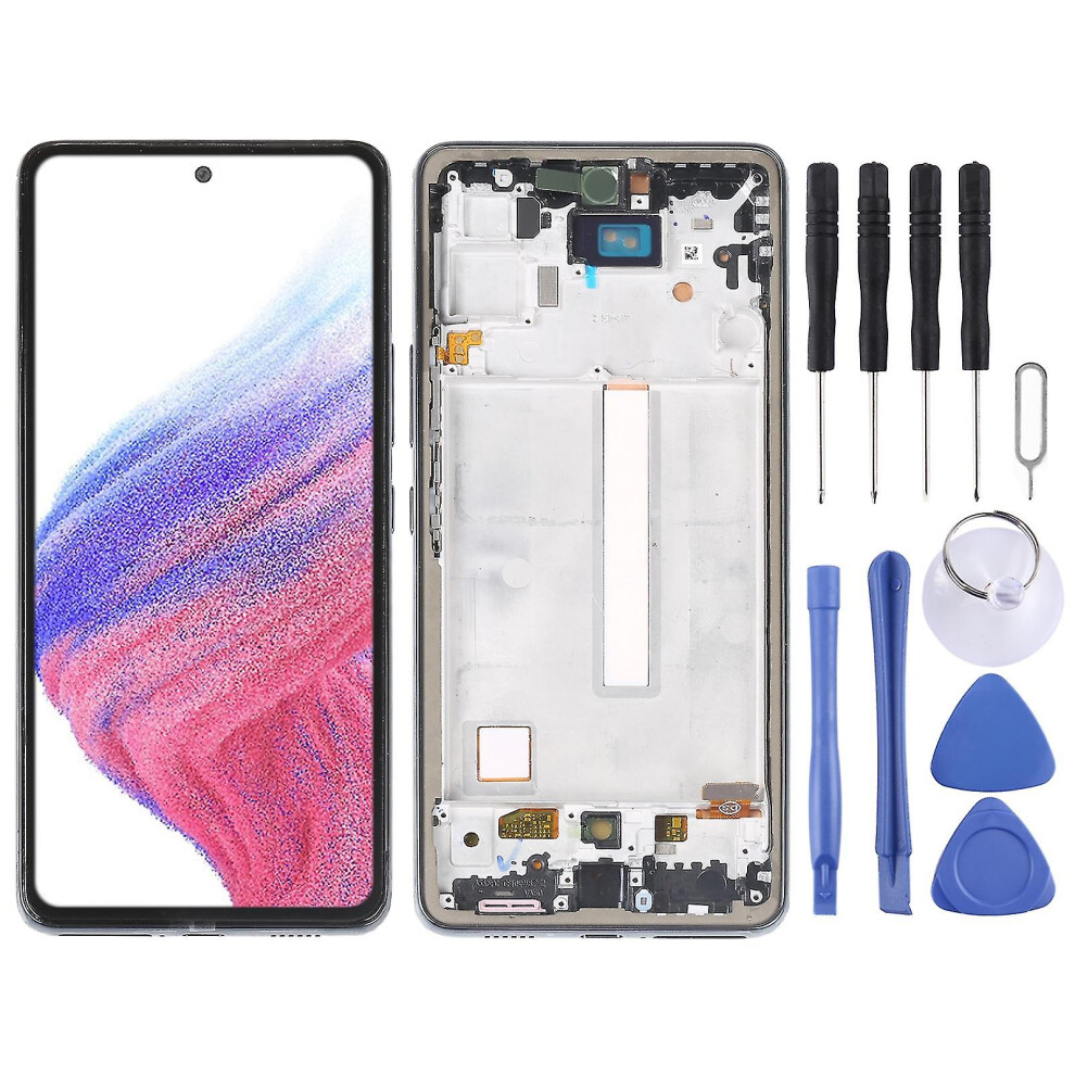 Slinx Incell Lcd Touch Screen With Frame For Samsung Galaxy A53 5G Sm-A536 5461766219849