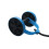 Kemket AB Wheels Roller With Double Stretch Pull Rope-Blue 4