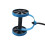 Kemket AB Wheels Roller With Double Stretch Pull Rope-Blue 2