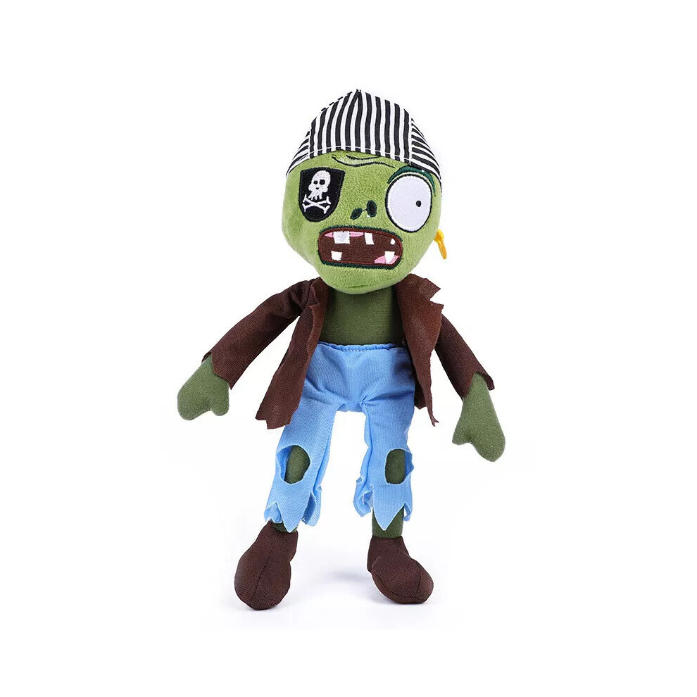 (Pirate Zombie) 30cm Plants vs Zombies 2 PVZ Figures Plush Doll